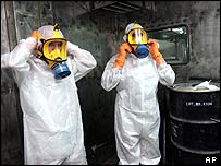 متخصصان ايرانی در تاسيسات هسته ای اصفهان