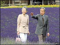 Císař Akihito a císařovna Mičiko 