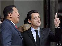 Chávez sugeriu a libertação dos reféns pela primeira vez em novembro do ano passado, na França