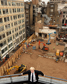 Boris Johnson and the Crossrail project