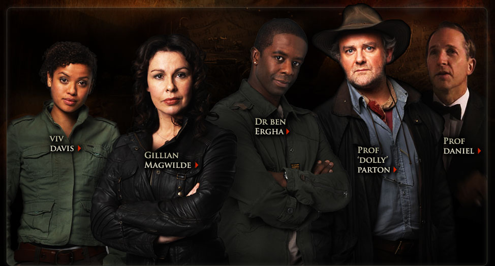 Bonekickers Characters