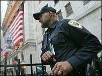 Policial em Wall Street