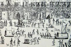 A Frost Fair on the River Thames