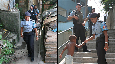 Policing Brazil's Slums - Captain Pricilla