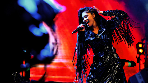 Nicole Scherzinger at Big Weekend 2011