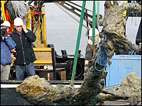 The anchor was raised in 2005