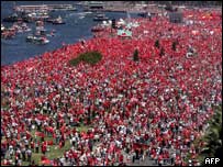 Demonstraţie Izmir