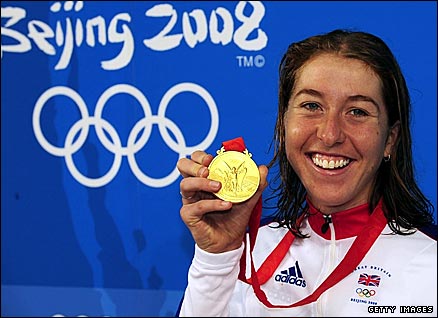 Road cyclist Nicole Cooke started the Great Britain gold rush in Beijing