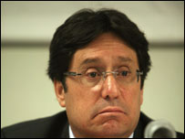 O vice-presidente da Colômbia, Francisco Santos (Foto: Tim Sloane AFP/Getty Images)