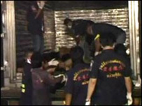 Göçmenlerin konulduğu kamyon kasası