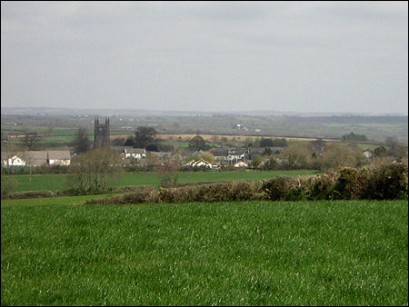 The view down to Witheridge