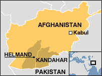 Địa bàn tỉnh Helmand