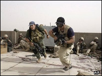 ماموران بلک واتر در عملیات علیه شورشیان