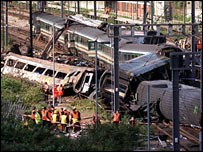 Srážka vlaků u Ladbroke Grove v Londýně