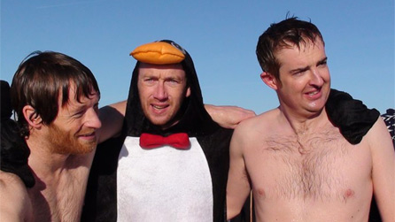 2010 Xmas Day swim at Coney Beach