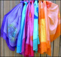 چادر های ابريشمی