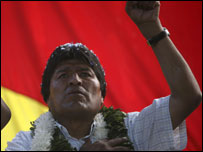 O presidente da Bolívia, Evo Morales. Foto: AP/Dado Galdieri