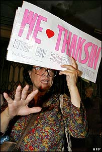 Người ủng hộ ông đảng của cựu Thủ tướng Thaksin