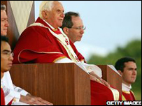 O papa Bento 16 na Austrália