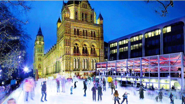 自然歷史博物館給溜冰場