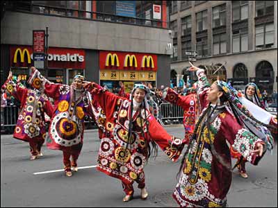 جشن خیابانی نوروزی در نیویورک