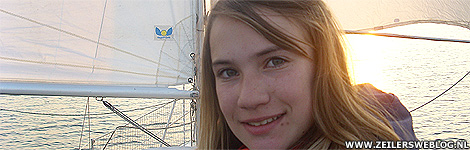 Dutch sailor girl Laura Dekker