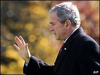 جورج بوش رییس جمهوری آمریکا 