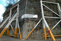 Waliau Castell Aberteifi