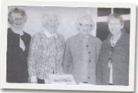 Ella Owens, Ann Morgan, Mari Jones a Ceinwen Davies
