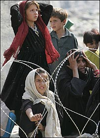 زنان و کودکان افغان