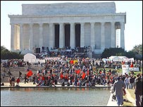 تظاهرات ضد جنگ در آمريکا