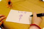 Draw a flower
