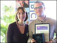 Sarah-Jane Bungay and Rob Brown