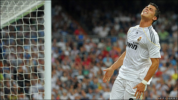 Real Madrid's Cristiano Ronaldo