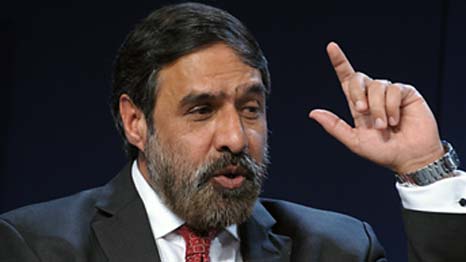 Anand Sharma, India's industry minister.