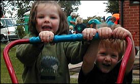 Children from the Pavilion Playgroup.