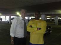 Sire Trevor Brooking meets Mike Anthony