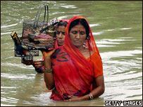 Enchente em Bangladesh