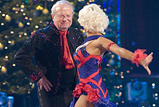 Scene from Strictly Come Dancing TV programme