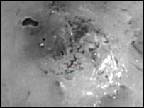 Imagem semelhante a lago feita por Cassini (Nasa/JPL/SSI)