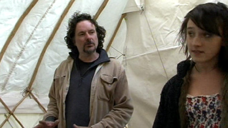 Steve Jones with Fern from Changing Lives