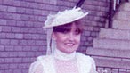 Deborah Thomas on her wedding day