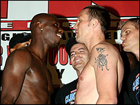 Antonio Tarver and Clinton Woods