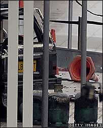 Carro usado no ataque em Glasgow, no sábado