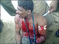 An alleged war crime in Sri Lanka (file photo: Human Rights Watch)