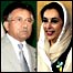 بے نظیر بھٹو اور پرویز مشرف
