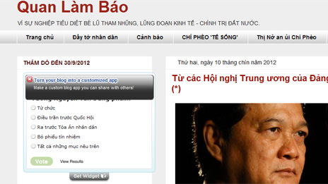 Trang Quan làm báo