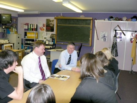 5th year pupils at Elgin High School