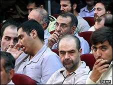 متهمان در دادگاه