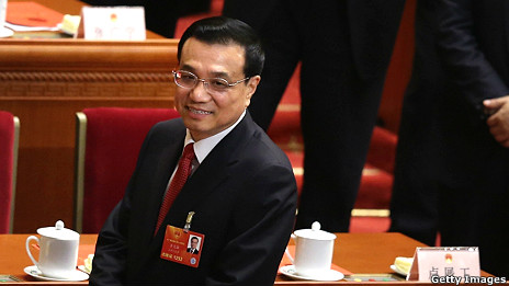 中国国务院总理李克强(15/3/2013)